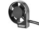 Team Corally Ultra High Speed Cooling Fan XF-40 w/BEC connector - 40mm - Black - Silver