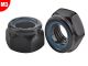 Team Corally - Steel Nylstop Nut M3 - Black Coated - 10 pcs C-3101-30-6