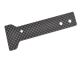 Team Corally - Chassis Plate Stiffener - Front - Carbon 3mm - 1 Pc