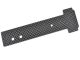 Team Corally - Chassis Plate - Rear - Carbon 3mm - 1 Pc