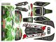 Team Corally - Body Decal Sheet - Syncro - Pre-Cut - Green Color - 1 Pc