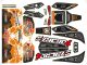 Team Corally - Body Decal Sheet - Syncro - Pre-Cut - Orange Color - 1 Pc
