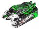Team Corally - Polycarbonate Body - Syncro - Painted - Cut - Decals - Green Color - 1 Pc
