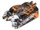 Team Corally - Polycarbonate Body - Syncro - Painted - Cut - Decals - Orange Color - 1 Pc