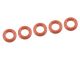 Team Corally - O-ring - OD 8mm - ID 4.5mm - Silicone - 5 Pcs