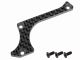 Team Corally - Querlenkerversteifung - A - Untere Front - Links - Graphit 3mm - 1 Stück