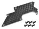 Team Corally - Querlenkerversteifung - Hinten - Links - Graphit 3mm - 1 Stück