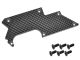 Team Corally - Querlenkerversteifung - Hinten - Rechts - Graphit 3mm - 1 Stück