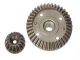 Team Corally Diff Bevel Gear Set - Molded Steel - FURAGO PUNISHER XD 1:12