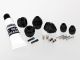 Traxxas Rebuild-Kit für CVD-Stahlwellen TRX6757