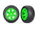 Traxxas Anaconda Reifen auf RXT 2.8 Felge grün (2) 2WD vorne/4x4 v/h (TSM rated) TRX6775G