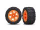 Traxxas Talon EXT Reifen auf RXT 2.8 Felgen orange (2) 2WD vorne/4x4 v/h (TSM rated) TRX6773A