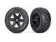 Traxxas Anaconda Reifen auf RXT 2.8 Felge schwarz (2) 2WD vorne/4x4 v/h (TSM rated) TRX6775