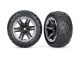 Traxxas Anaconda Reifen auf RXT 2.8 Felge schwarz/chrom (2) (TSM rated) TRX6775X
