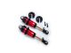 Traxxas GTR Alu-Dämpfer L rot (Teflon & TiN beschichtet) (2) 4x4/VXL/VX3 Slash TRX7461-RED