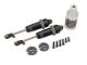 Traxxas GTR Dämpfer XXL Stahl-grau (2) 4x4/VXL/VX3 Slash, 2WD VX3 TRX7462-STGRY