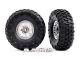 Traxxas Canyon Trail 5.3x2.2 Reifen auf Classic Felgen chrom K10 TRX8184