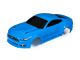 Traxxas Karosserie Ford Mustang blau mit Aufkleber TRX8312A