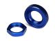 Traxxas Servo Saver Muttern Aluminium blau TRX8345