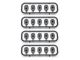 Serpent Adjustable upright inserts (20) SRX8 (20) SRX8 Gen4 (SER601382) 601382