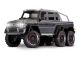Traxxas TRX-6 Mercedes Benz G63 AMG 6x6 silber mit LED Beleuchtung RTR Brushed ohne Akku/Lader