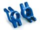 Traxxas Rädträger 6061-T6 Aluminium blau  hinten l/r Maxx TRX8952X