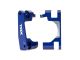 Traxxas Alu blau Caster Blocks l/r für 4x4 Modelle mit Extreme HD TRX9063-BLUE