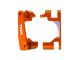 Traxxas Alu orange Caster Blocks l/r für 4x4 Modelle mit Extreme HD TRX9063-ORNG