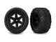 Traxxas Sledgehammer ST 2.8 Reifen / RXT Felgen schwarz (2) 4x4, 2WD hinten TRX9170-BLK