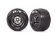 Traxxas Mickey Thompson ET Slick auf Felge  schwarz-chrom hinten (2) TRX9475X