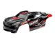Traxxas Karosserie Sledge rot mit Aufkleber  & Clipless-System TRX9511R