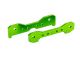 Traxxas Querlenkerhalter hinten 6061-T6  Aluminium grün TRX9528G