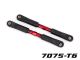 Traxxas Sturz-Spurstange 7075-T6 Alu  rot 117mm vorne (2) TRX9547R