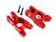 Traxxas Radträger 6061-T6 Aluminium rot  hinten l/r TRX9552R