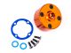 Traxxas Differential-Gehäuse Aluminium  orange TRX9581T