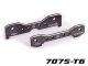 Traxxas Querlenker-Halter 7075-T6  Aluminium dunkel-titan hinten TRX9630A
