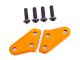 Traxxas Lenkhebel-Arm Aluminium orange  vorne (2) TRX9636T