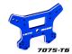 Traxxas Dämpferbrücke 7075-T6 Aluminium  blau vorne TRX9639
