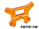 Traxxas Dämpferbrücke 7075-T6 Aluminium orange vorne TRX9639T