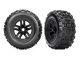 Traxxas Sledgehammer Reifen auf  3.8 Felgen schwarz (2) E-Revo TRX9672
