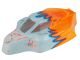 Ultimate A0001 airbrush paint body - Produktansicht Ultimate RC 1:8 Buggy Lexankarosserie RMV lackiert orange/weiss (X) Mugen,Sworkz,Associated,Hot Bodies 