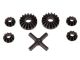 Mugen Differenzial Zahnräder inkl. Kreuzwellen (H.D.) MTC1 MTC2 MTC3, A2230-B