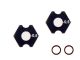 Mugen MTC3 Aluminium Radmitnehmer -0,5mm (2) A2250/-05