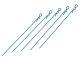 Arrowmax Karosserie Clipse extra lang (5) für 1:10 in Metallic Blau