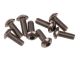 Mugen Flachkopfschraube M3x8 # Titan
