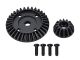 Mugen MSX1 Tellerrad- & Kegelritzel-Set, Kunststoff  B3312