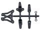 Mugen MSX1 Lenkungs- & Oberplatten-Set B3701