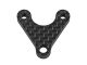 Mugen MSX1 Carbon-Lenkhebelplatte  B3706