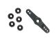 Mugen Anlenkung MBX-7/8 Gas/Bremse # Aluminium, E2815