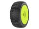 GMY20-S25 GRP 1:8 Buggy Komplettrad M20 BLOCK Felgendesign gelb in S25 Synthetic Compound Super Soft